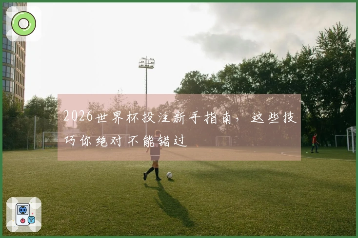 2026世界杯投注新手指南，这些技巧你绝对不能错过