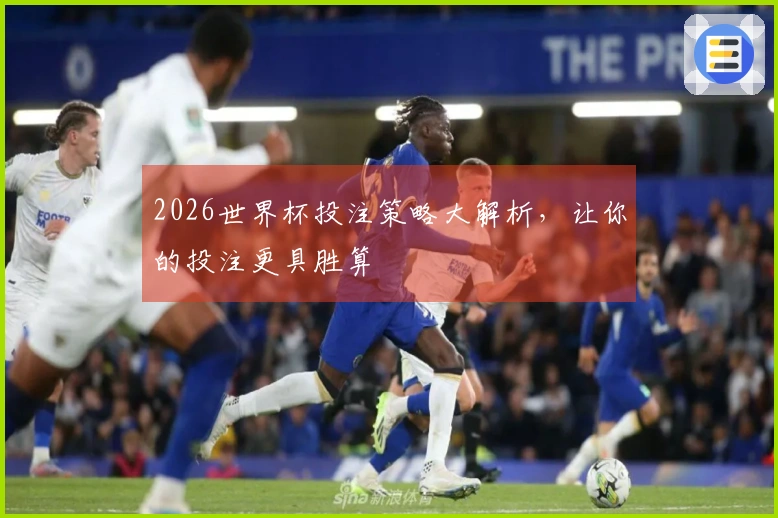 2026世界杯投注策略大解析，让你的投注更具胜算